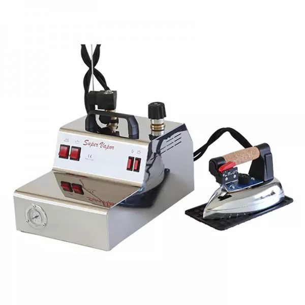 Ferro da stiro professionale inox con caldaia da 24 litri (1)